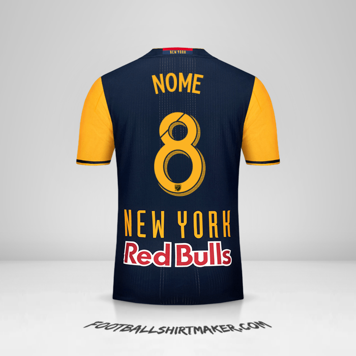Camisola New York Red Bulls 2016/17 Alternativa -  nome - 8