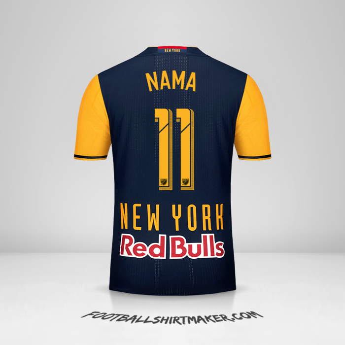 Jersey New York Red Bulls 2016/17 Alternatif -  nama - 11