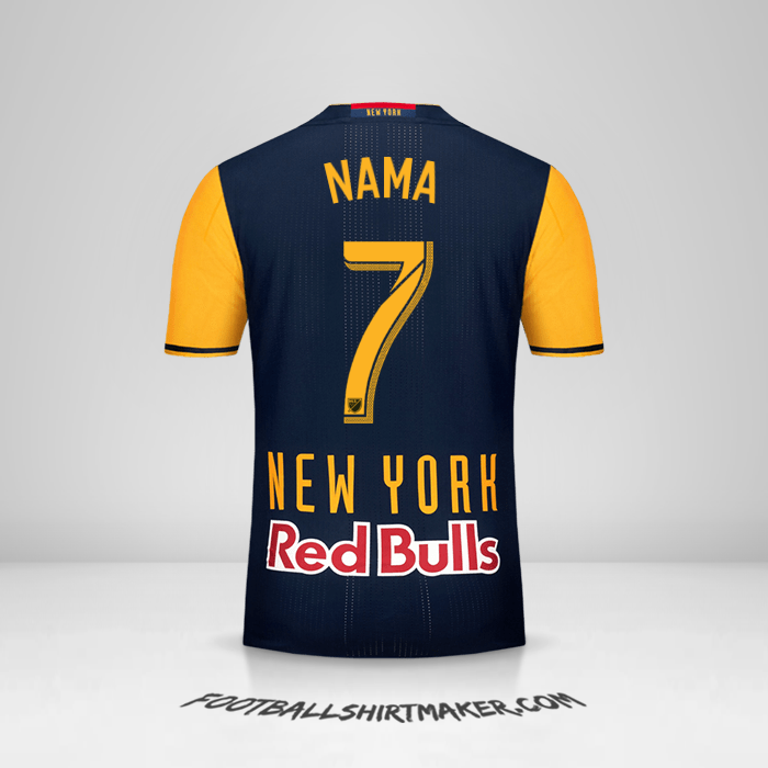 Jersey New York Red Bulls 2016/17 Alternatif -  nama - 7