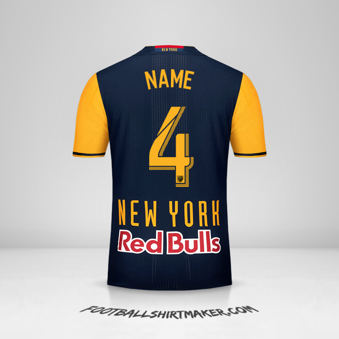 Trikot New York Red Bulls 2016/17 Auswärts -  name - 4