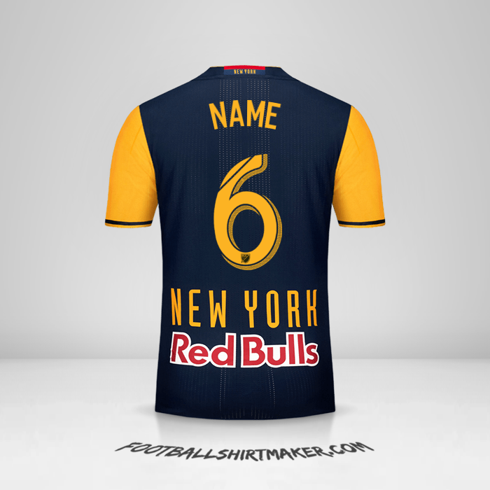 Jersey New York Red Bulls 2016/17 Away -  name - 6