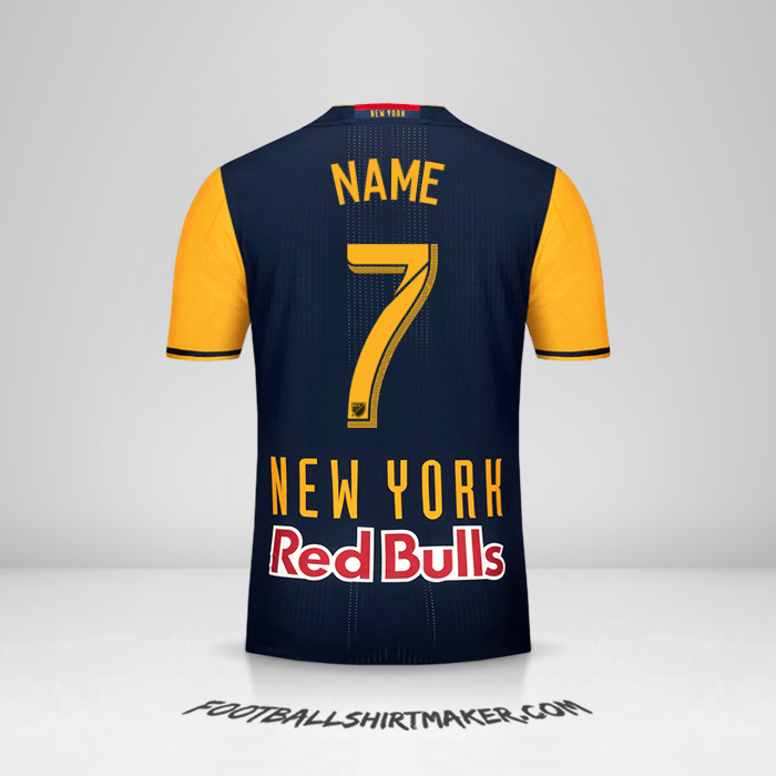 Jersey New York Red Bulls 2016/17 Away -  name - 7