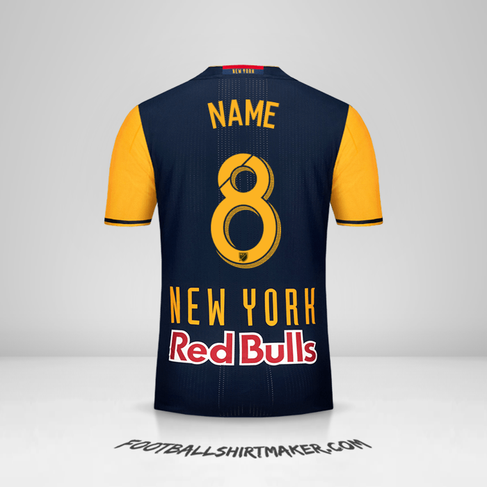 Trikot New York Red Bulls 2016/17 Auswärts -  name - 8