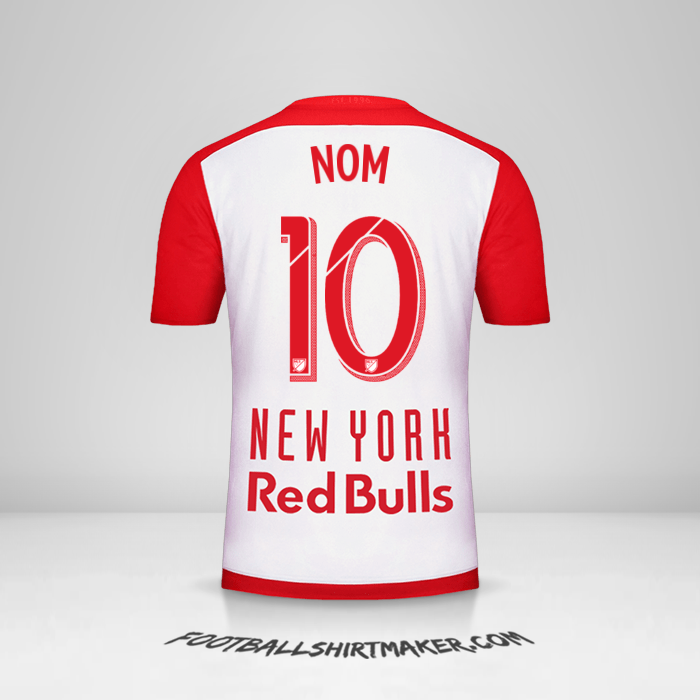 Maillot New York Red Bulls 2015/16 -  nom - 10