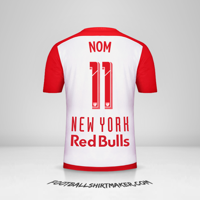 Maillot New York Red Bulls 2015/16 -  nom - 11