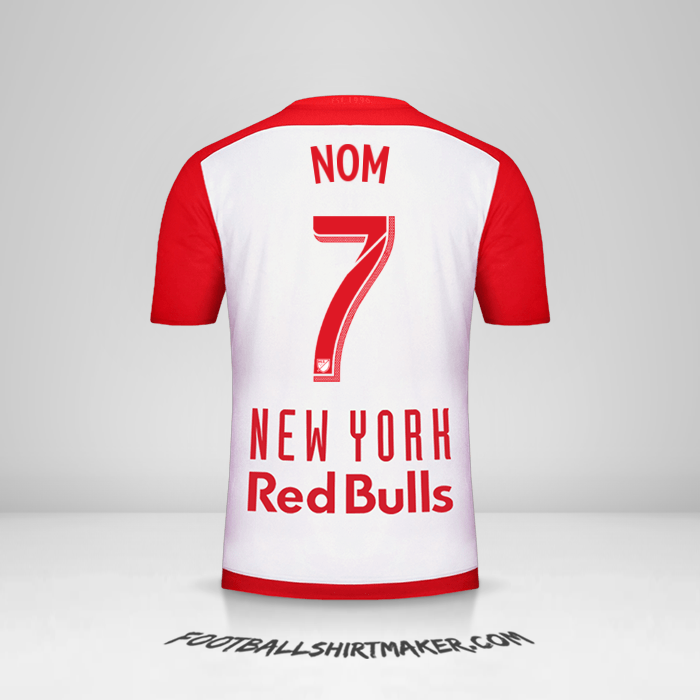 Maillot New York Red Bulls 2015/16 -  nom - 7