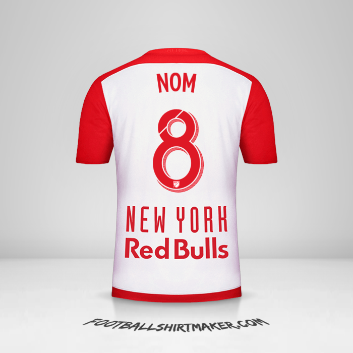 Maillot New York Red Bulls 2015/16 -  nom - 8