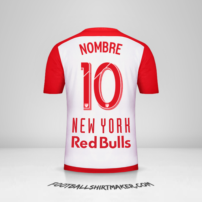 Jersey New York Red Bulls 2015/16 -  nombre - 10