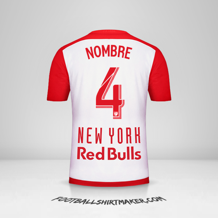 Jersey New York Red Bulls 2015/16 -  nombre - 4