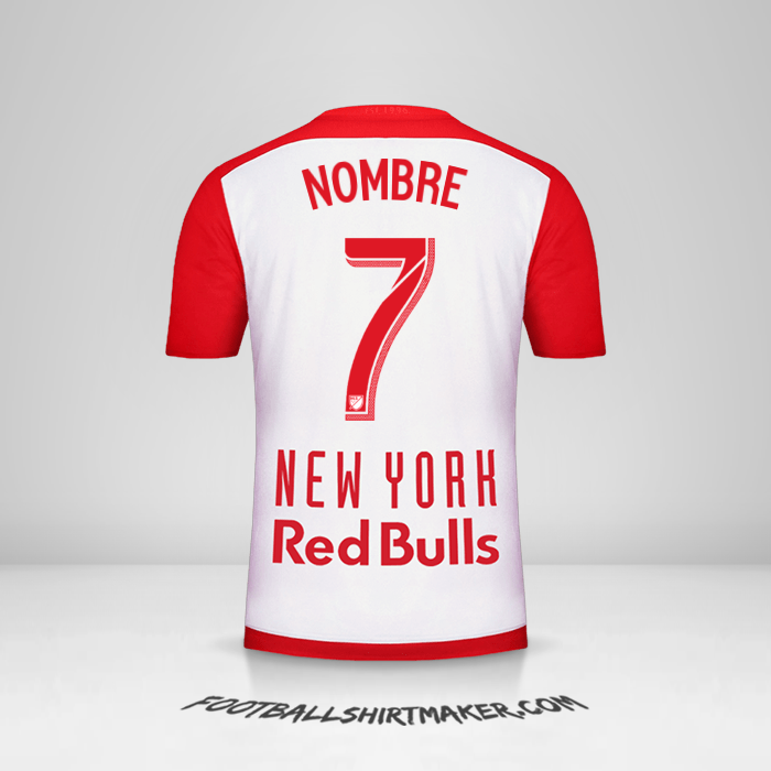 Camiseta New York Red Bulls 2015/16 -  nombre - 7