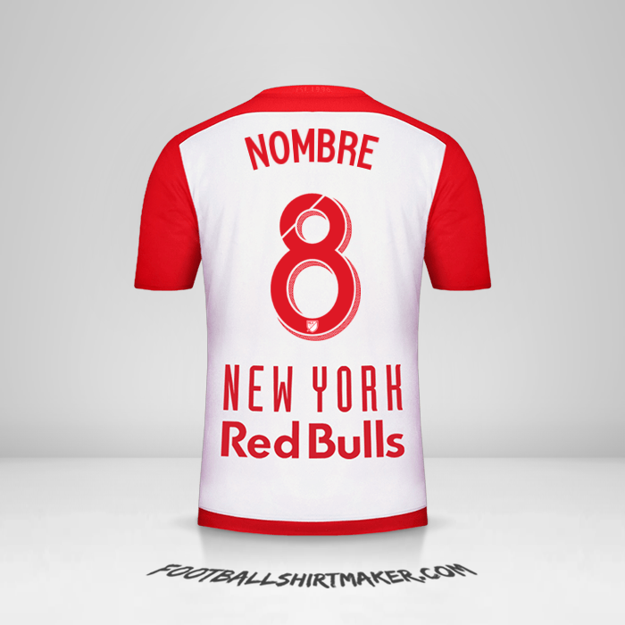 Jersey New York Red Bulls 2015/16 -  nombre - 8