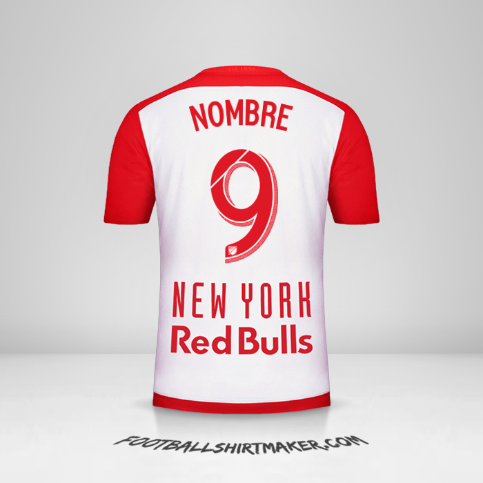 Jersey New York Red Bulls 2015/16 -  nombre - 9