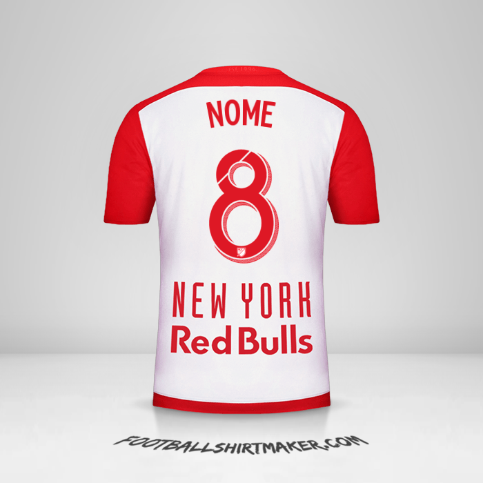 Camisa New York Red Bulls 2015/16 -  nome - 8
