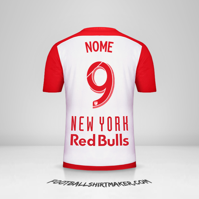 Camisola New York Red Bulls 2015/16 -  nome - 9