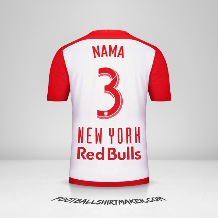 Jersey New York Red Bulls 2015/16 -  nama - 3