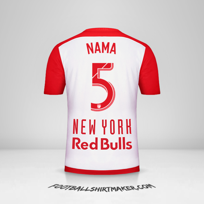 Jersey New York Red Bulls 2015/16 -  nama - 5