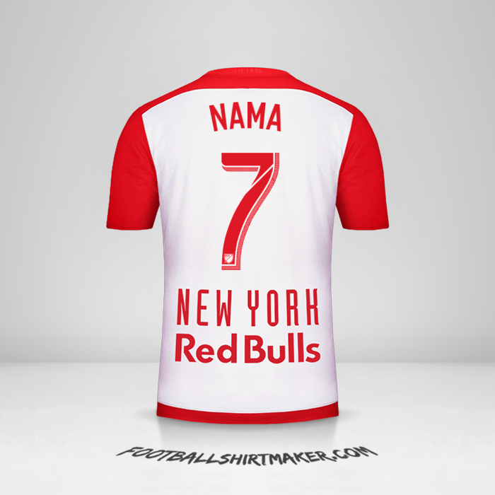 Jersey New York Red Bulls 2015/16 -  nama - 7