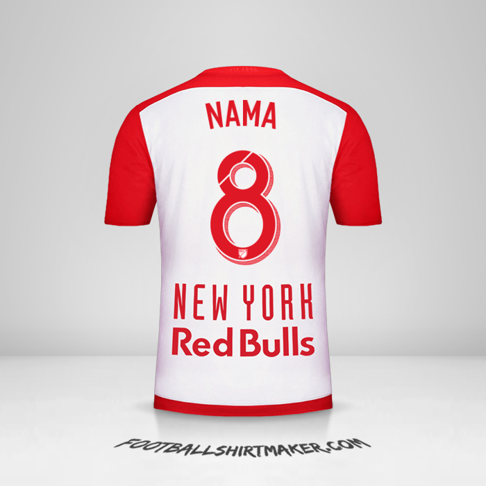 Jersey New York Red Bulls 2015/16 -  nama - 8