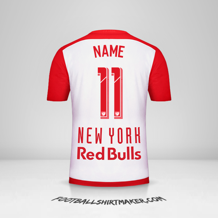Trikot New York Red Bulls 2015/16 -  name - 11