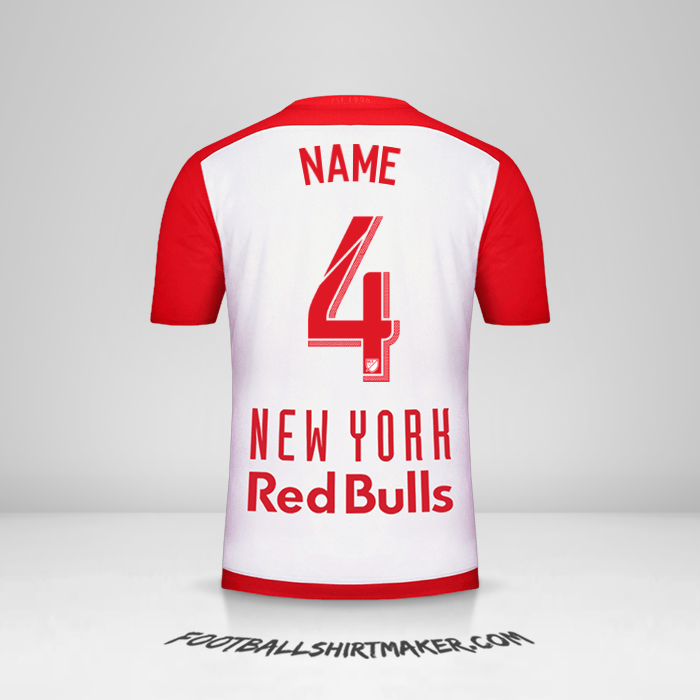 Jersey New York Red Bulls 2015/16 -  name - 4