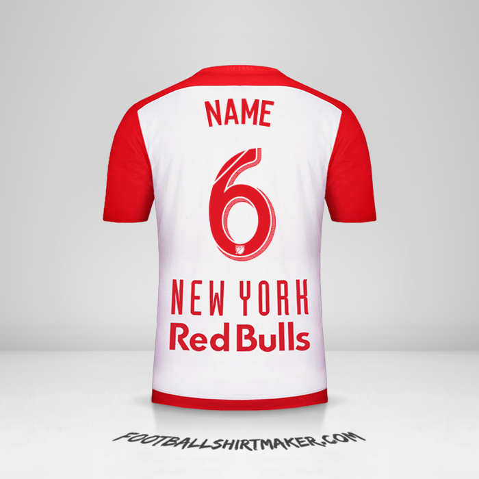 Trikot New York Red Bulls 2015/16 -  name - 6