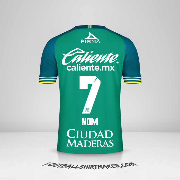 Maillot Club León 2019/20 -  nom - 7