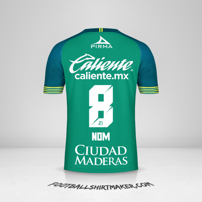 Maillot Club León 2019/20 -  nom - 8