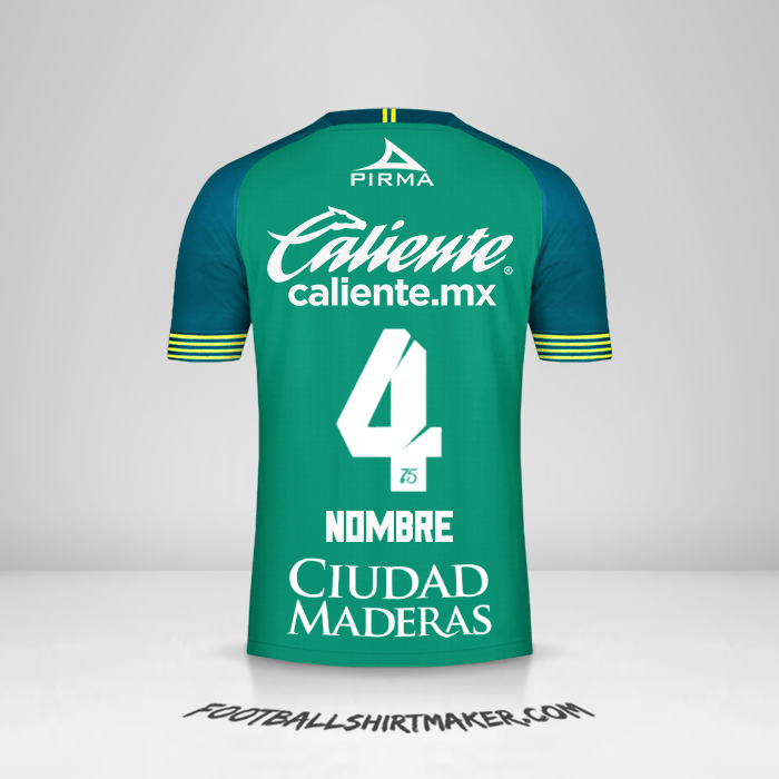 Jersey Club León 2019/20 -  nombre - 4