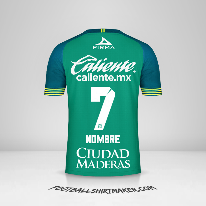 Camiseta Club León 2019/20 -  nombre - 7