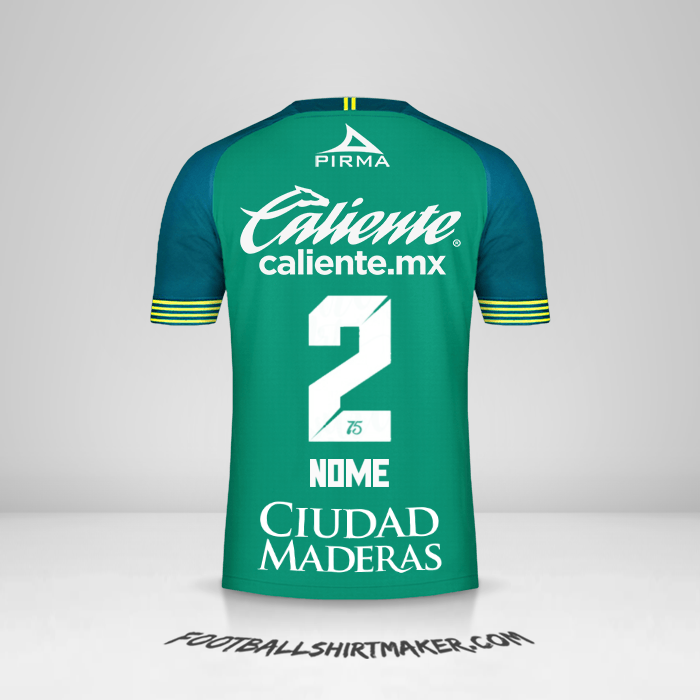 Camisa Club León 2019/20 -  nome - 2