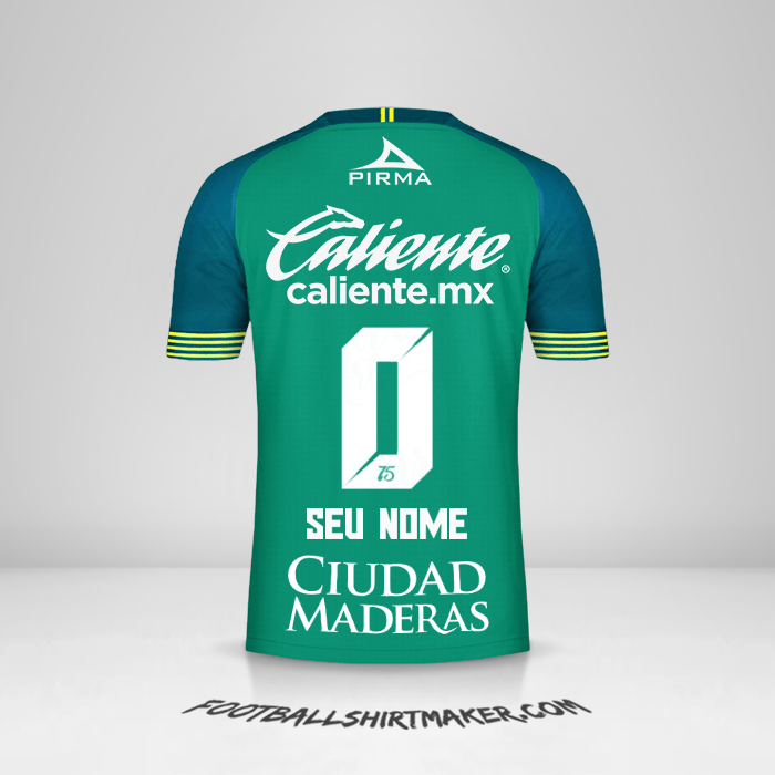 Camisa Club León 2019/20 -  seu nome - 0