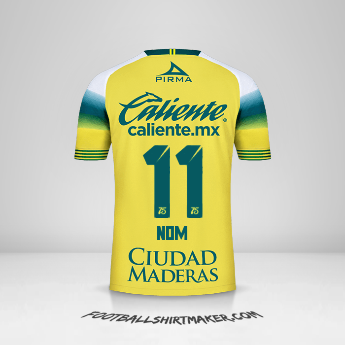 Maillot Club León 2019/20 Extérieur -  nom - 11