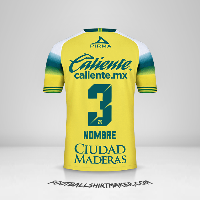 Jersey Club León 2019/20 Visita -  nombre - 3