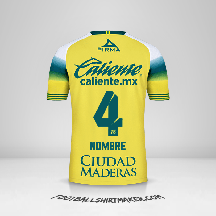 Jersey Club León 2019/20 Visita -  nombre - 4