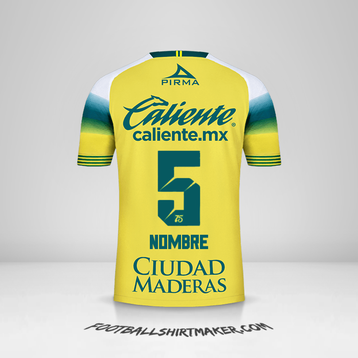 Jersey Club León 2019/20 Visita -  nombre - 5