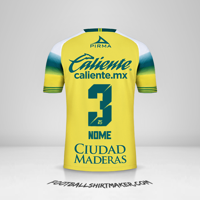 Maglia Club León 2019/20 Seconda -  nome - 3