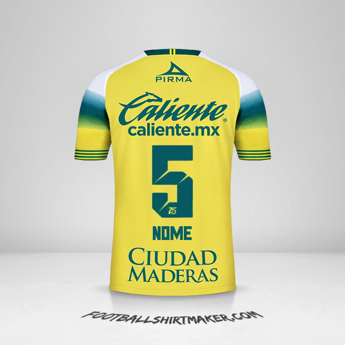 Maglia Club León 2019/20 Seconda -  nome - 5