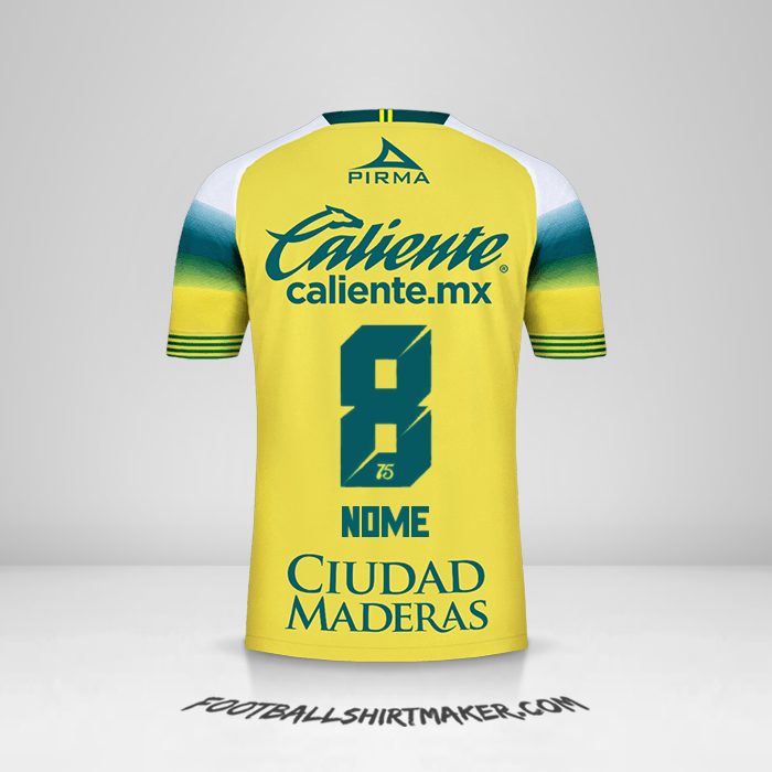 Camisola Club León 2019/20 Alternativa -  nome - 8