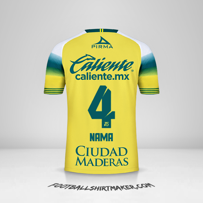 Jersey Club León 2019/20 Alternatif -  nama - 4
