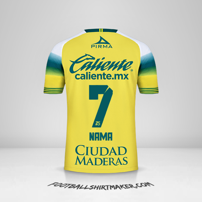 Jersey Club León 2019/20 Alternatif -  nama - 7