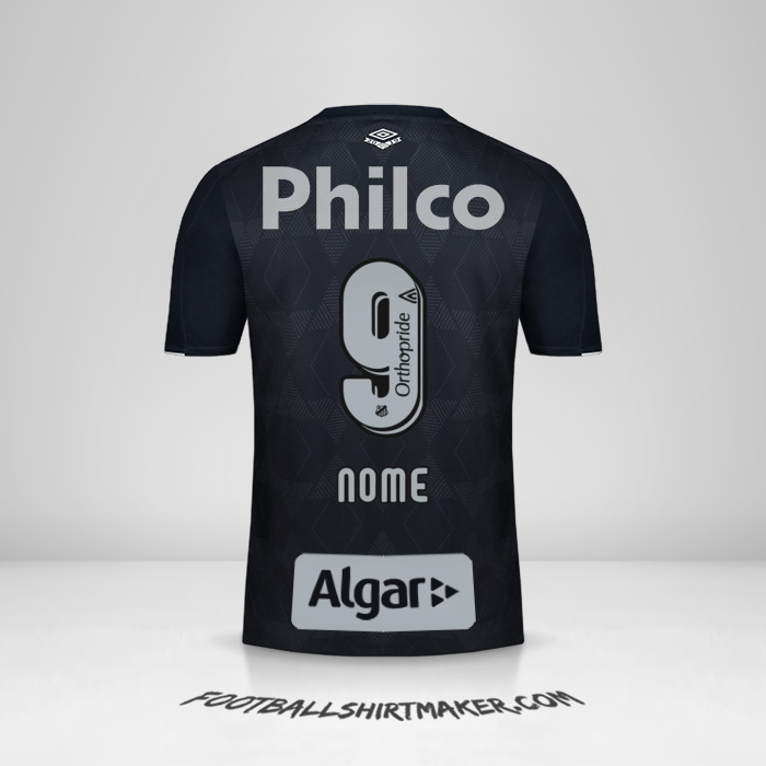 Maglia Santos FC 2019/20 Terza -  nome - 9