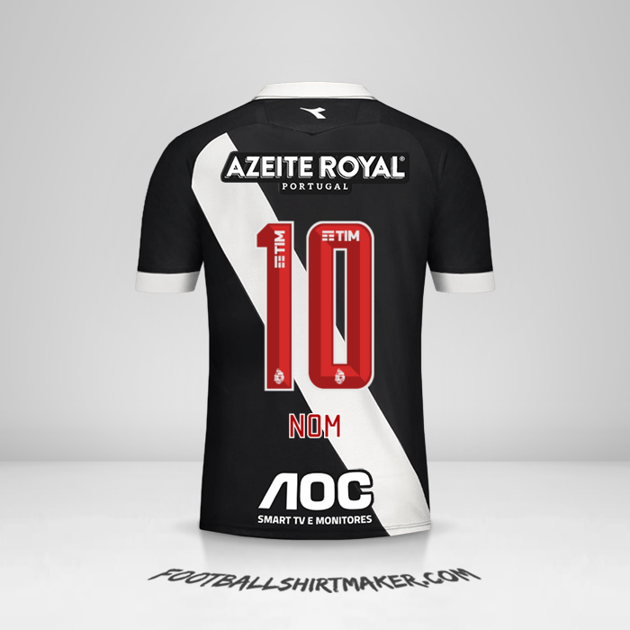 Maillot Vasco da Gama 2019/20 -  nom - 10