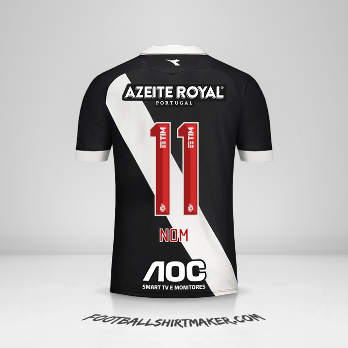Maillot Vasco da Gama 2019/20 -  nom - 11