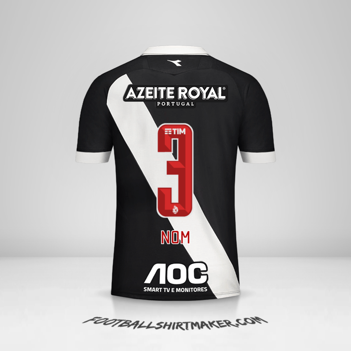 Maillot Vasco da Gama 2019/20 -  nom - 3