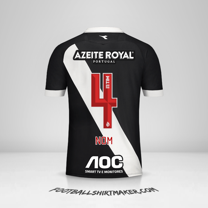 Maillot Vasco da Gama 2019/20 -  nom - 4