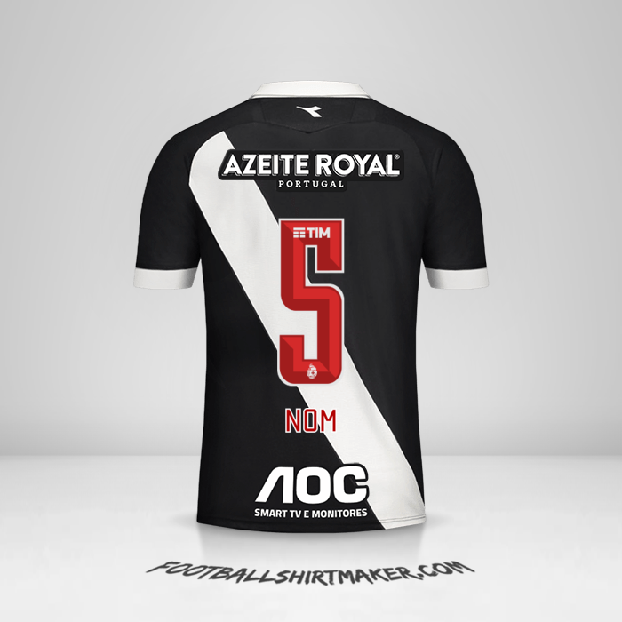 Maillot Vasco da Gama 2019/20 -  nom - 5