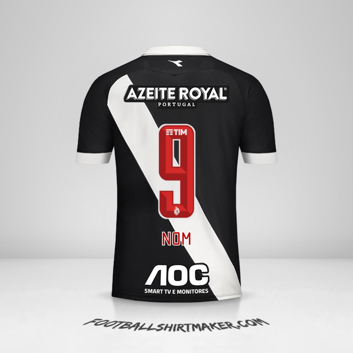 Maillot Vasco da Gama 2019/20 -  nom - 9