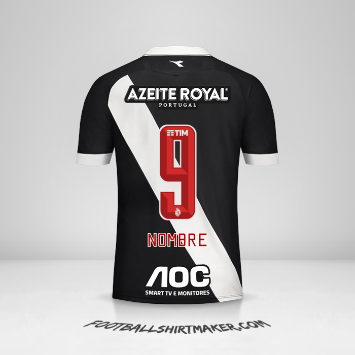 Jersey Vasco da Gama 2019/20 -  nombre - 9