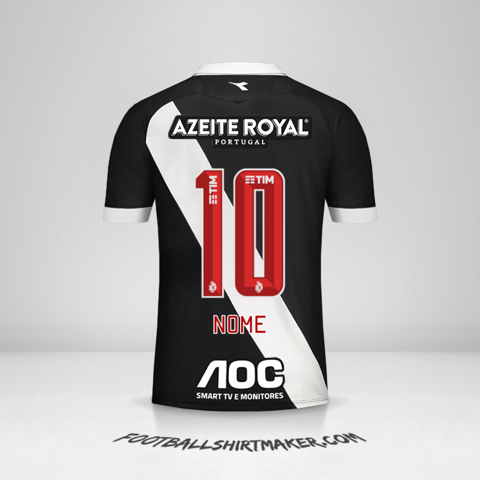 Camisa Vasco da Gama 2019/20 -  nome - 10