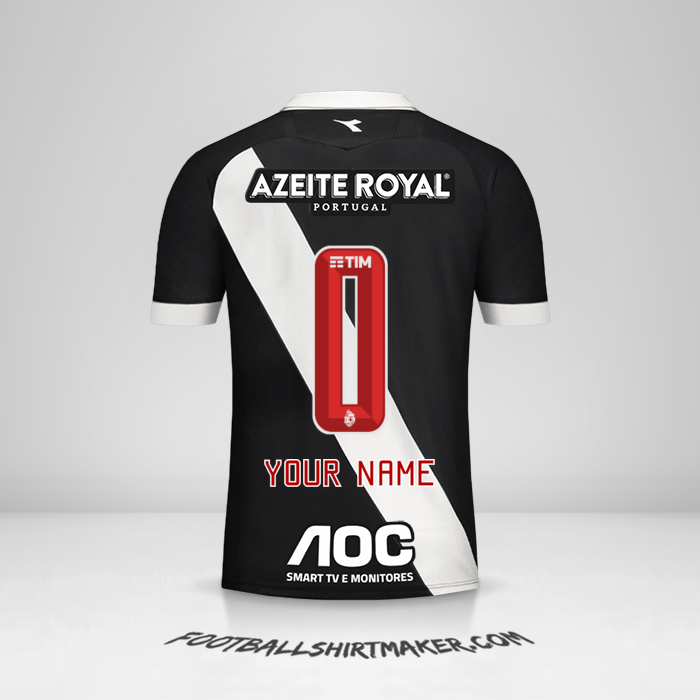 Jersey Vasco da Gama 2019/20 -  your name - 0